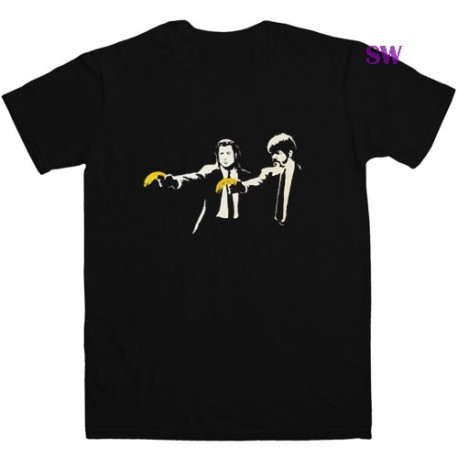 Banksy Pulp Fiction T-Shirt